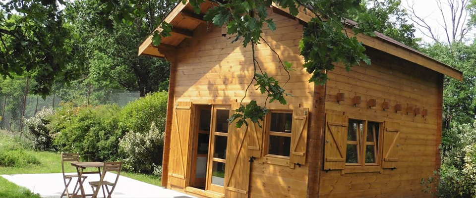 Chalet en bois, gîte à louer près de Montauban